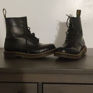 Dr. Marten's black boots